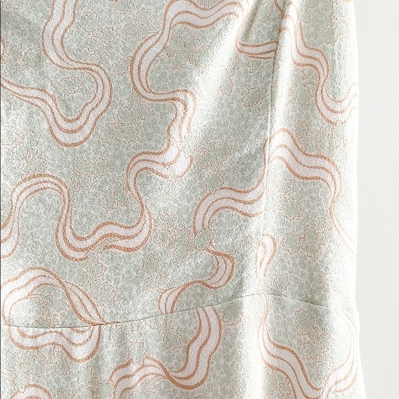 SUNDAY Best Flirt Mini Dress Sage Print - Picture 4 of 16
